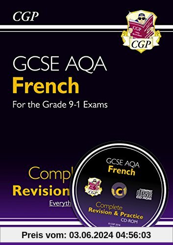 New GCSE French AQA Complete Revision & Practice (with CD & Online Edition) - Grade 9-1 Course